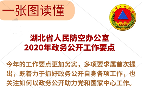 解读：《湖北省人民防空办公室2020年政务公开工作要点》